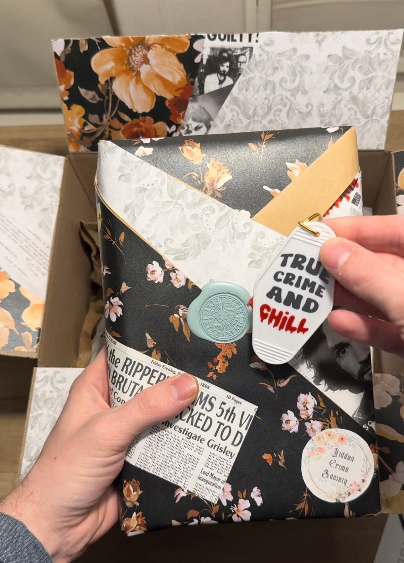 Blind Date with a True Crime Book Box